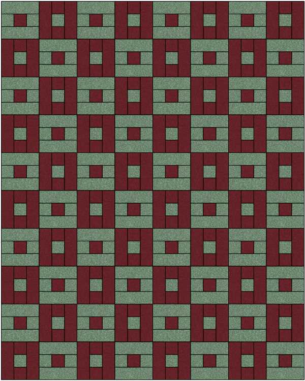 simple square pattern