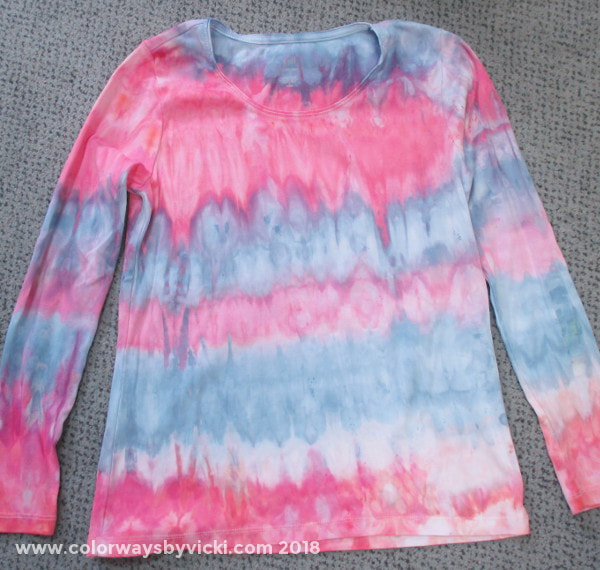 Ice Dyed Clothing - Colorways By Vicki Welsh